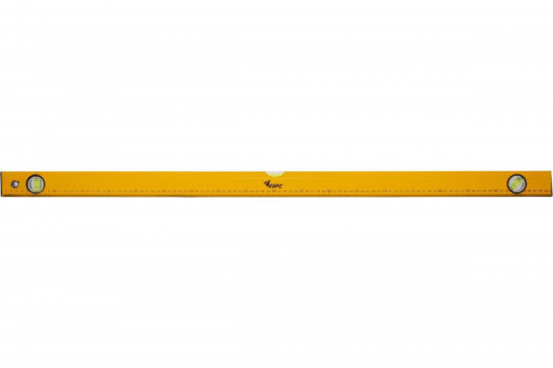 Уровень стр. алюм. 1000мм Курс 17995 2-ампулы шкала желтый корпус