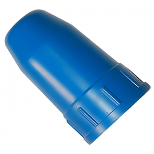 Колпак-головка пластик для кислородного и ацетиленового баллона синий
