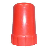 Колпак-головка пластик для пропанового баллона красный