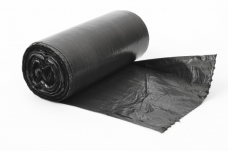 Мешки для мусора 60л рулон-20шт Лисенок ПНД 6мкм 57х60см фальц черный (1/100/150)