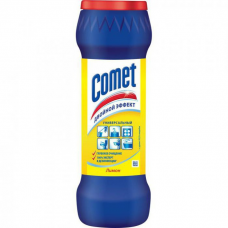 Средство чистящее Comet в банке 475г порошок в/ассортименте сосна,лимон,океан 1/20 P&G