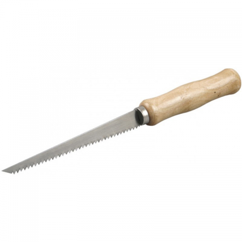 Ножовка по дереву 175мм FIT 15375 шаг-4мм h-4мм прямая лак. дерев.ручка