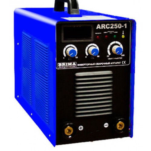 Инвертор сварочный Brima ARC-250-1 220В 20-250А 80% 9,2кВА 32А 30В х.63В 15кг