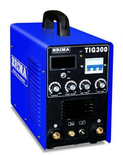 Инвертор аргонно-дуговой сварки Brima TIG-300 380В 15-300А ПН60% 230ММА HF 21,5кг