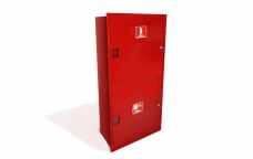 Шкаф пожарный металл. встроенный 2отд. закрытый ШПК-320ВЗК 540х1300х230мм красн.