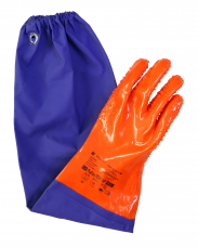 Перчатки Рыбак Лонг-SP 10(XL) латекс с крошкой с ПВХ нарукавником К50Щ40 65см Safeprotect