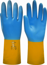 Перчатки Неолат 9.5/L неопрен/латекс хлопоковый слой 0,7мм 32см Safeprotect