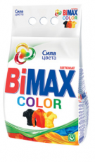 Порошок стиральный BiMax Automat 3кг в/ассортименте аромотерапия,100-пятен пакет 1/4 Нэфис Косметикс