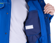 Куртка Турбо Safety мужская василек+синий